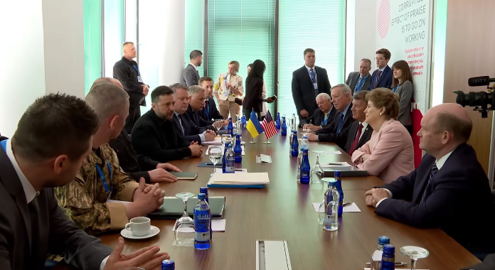 Президент України ровів зустріч із двопалатною та двопартійною делегацією Конгресу США